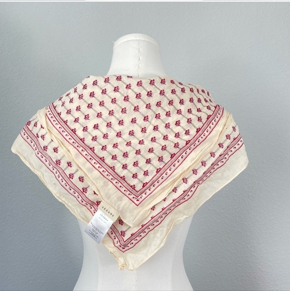 Sezane Le Foulard por la vie scarf floral 🌸 - Picture 2 of 5